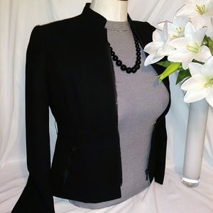 Calvin Klein 2pc black skirt suit